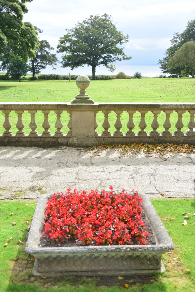 Sewerby Hall enjoys views over the North Sea